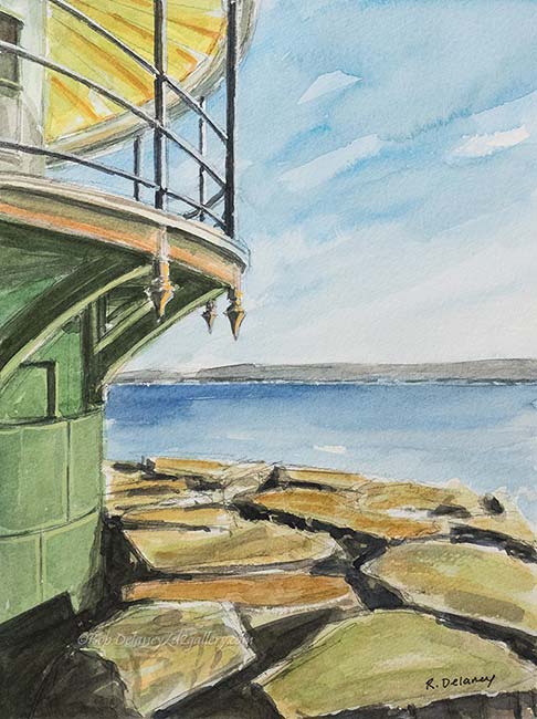 Looking Past Spring Point Ledge Light